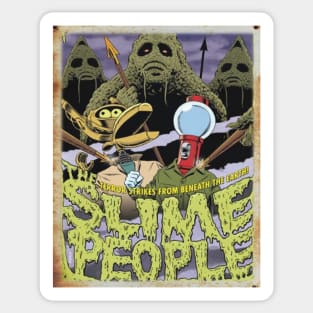 Mystery Science Rusty Barn Sign 3000 - The Slime People Sticker